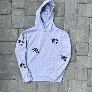 Eye Of Horus 5 Spot Hoodie eye of ra embroidered